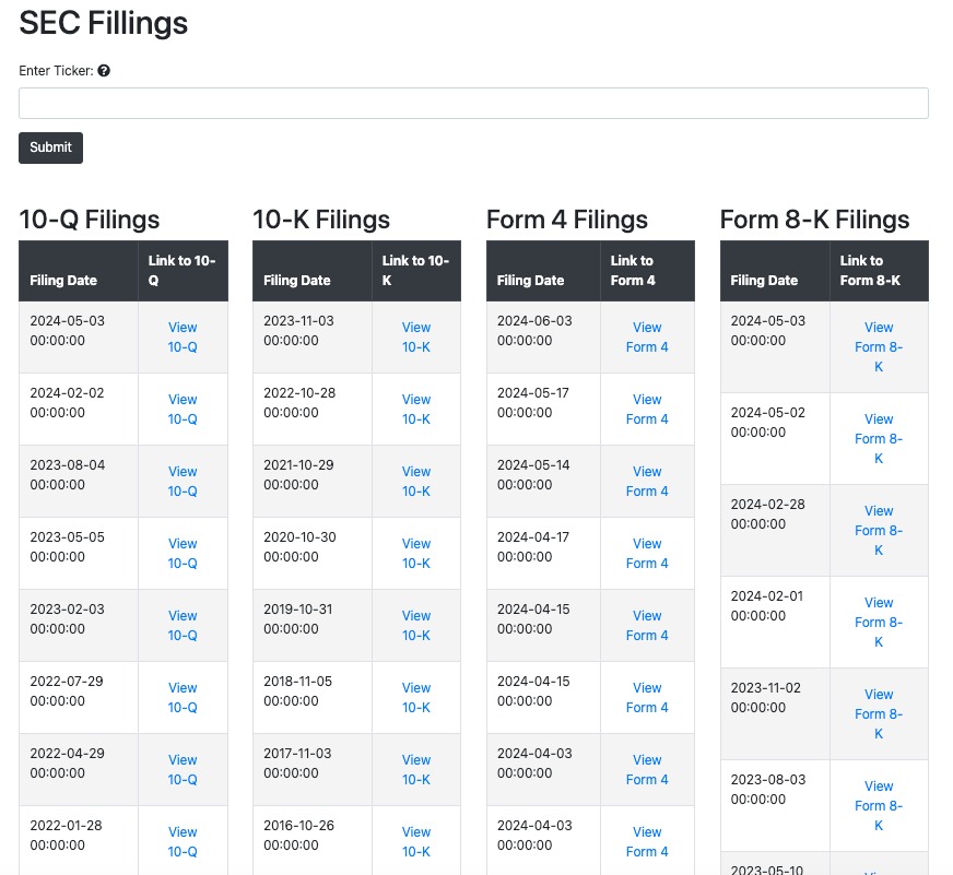 SEC_fillings